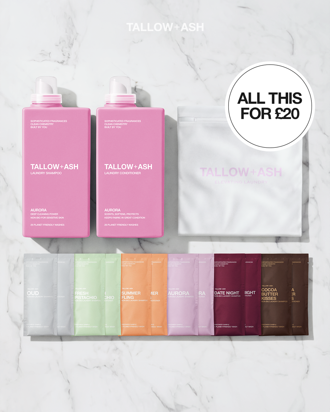 Tallow + Ash Facebook ad