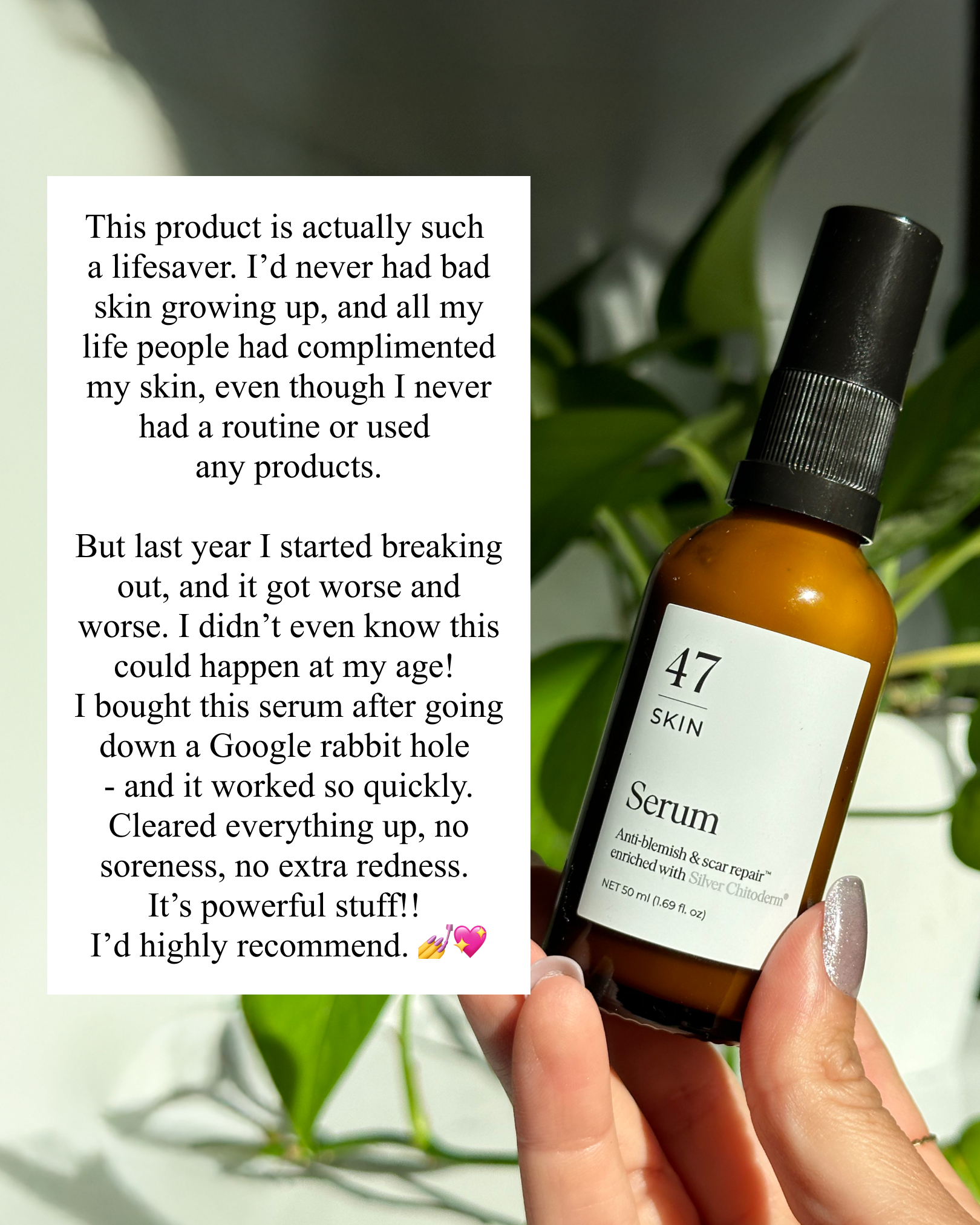 Adult Skin Confessions Facebook ad from May 11, 2026