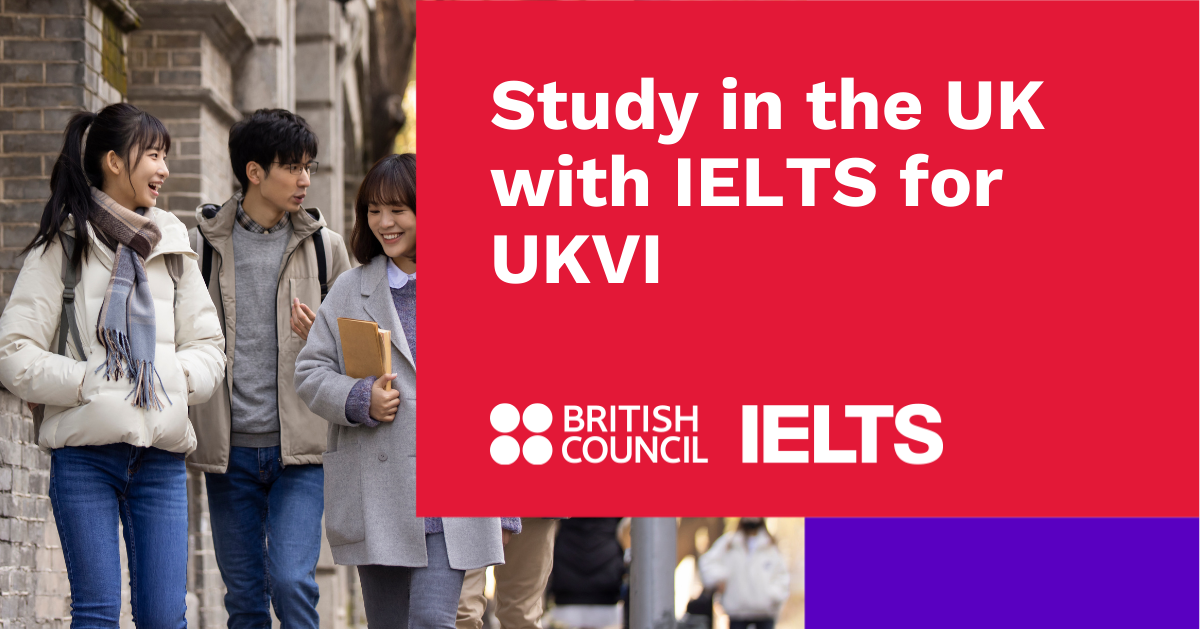 Take IELTS Official Facebook ad