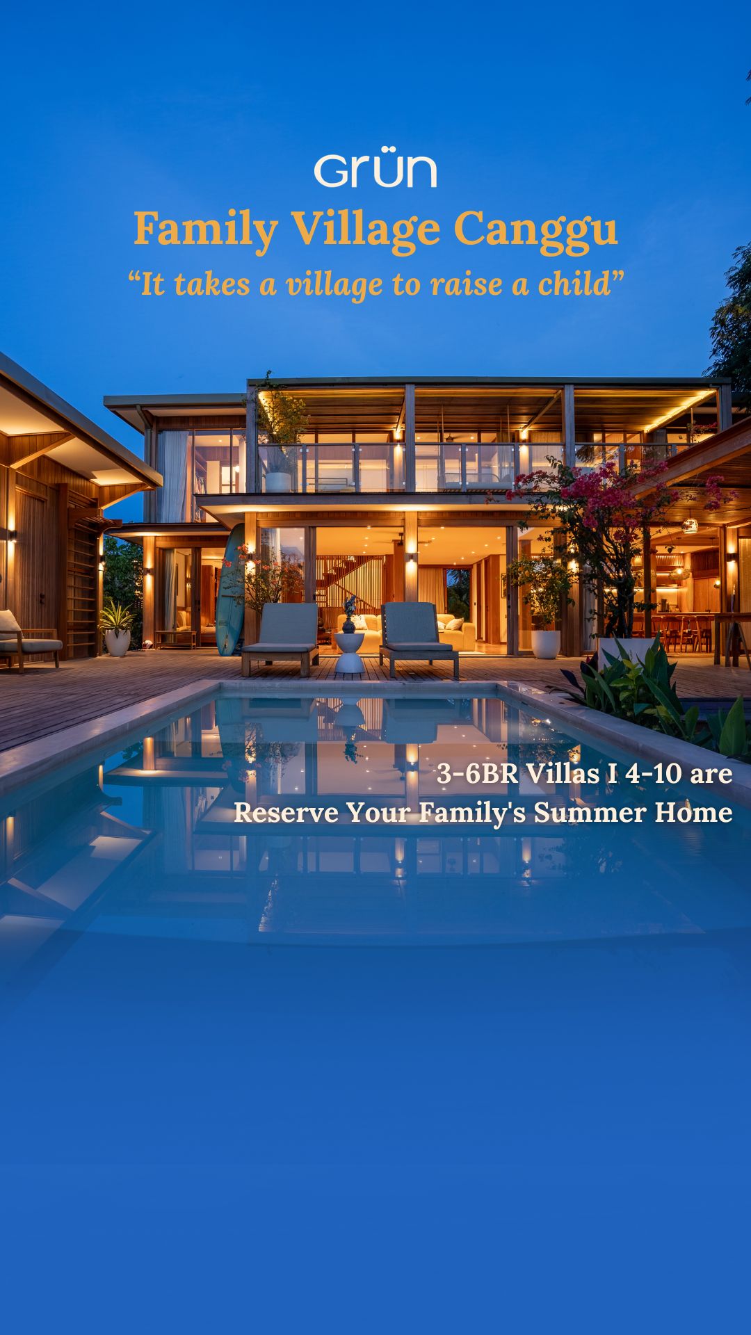 Family Village Canggu Facebook ad