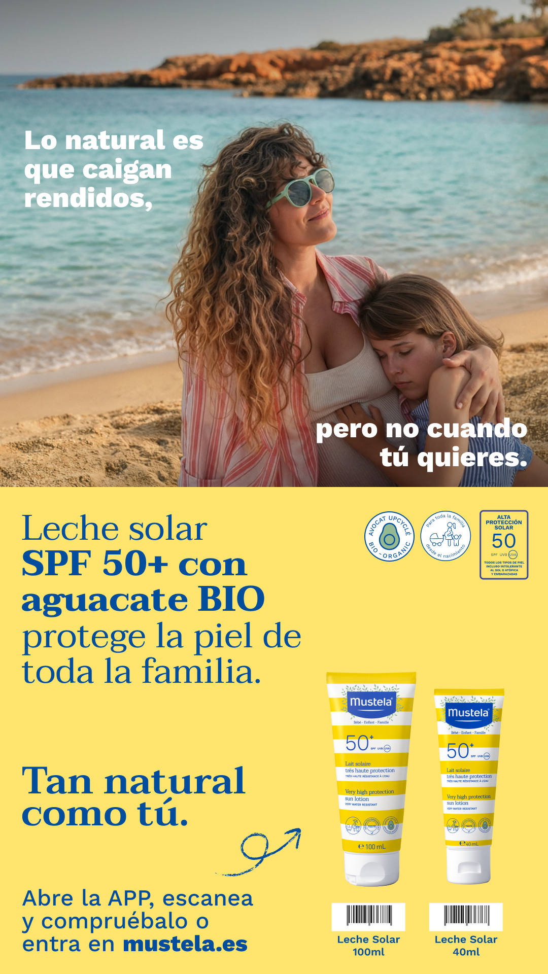 Mustela España Facebook ad