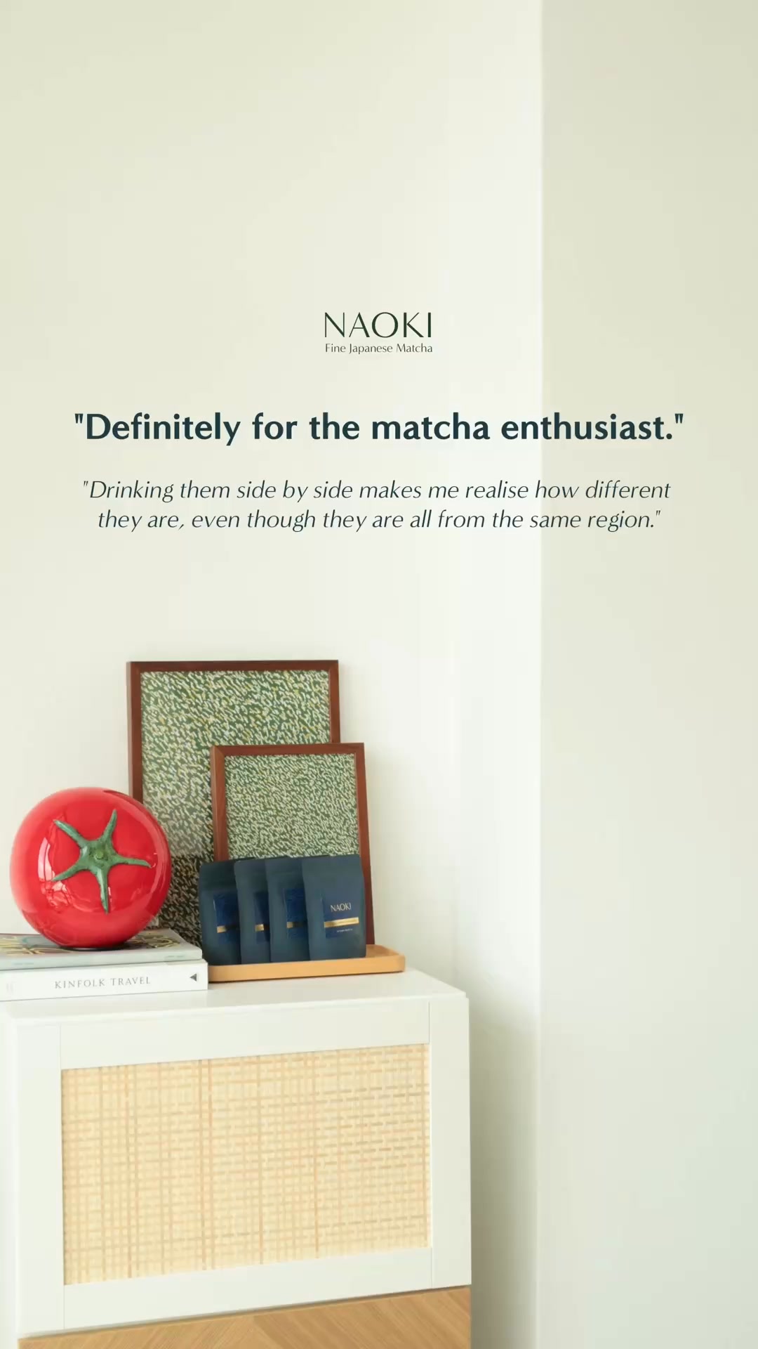 Naoki Matcha Facebook ad: Site-Exclusive Release | Yame Single-Cultivar Matcha Set