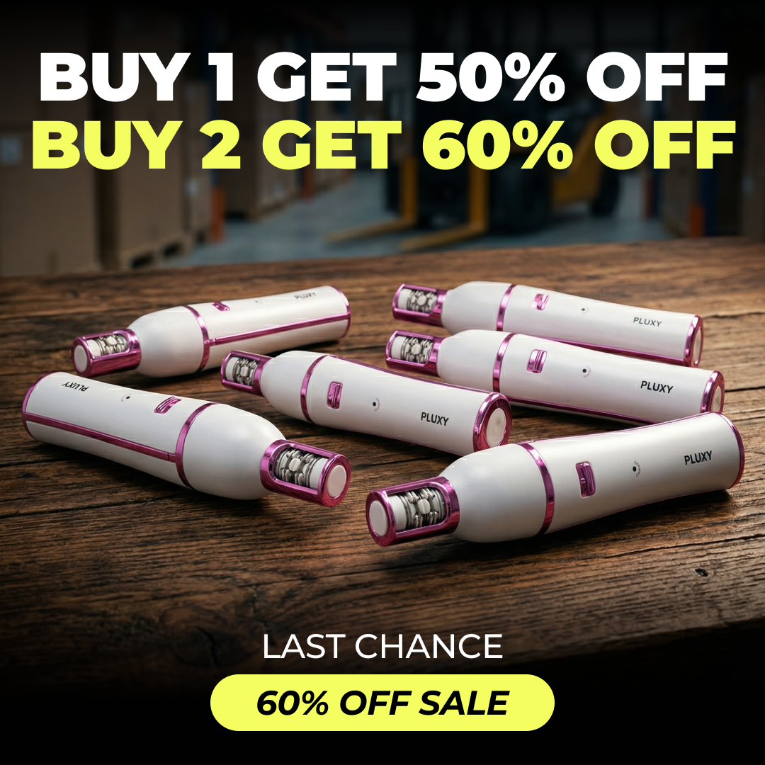 PLUXY Facebook ad from May 19, 2026