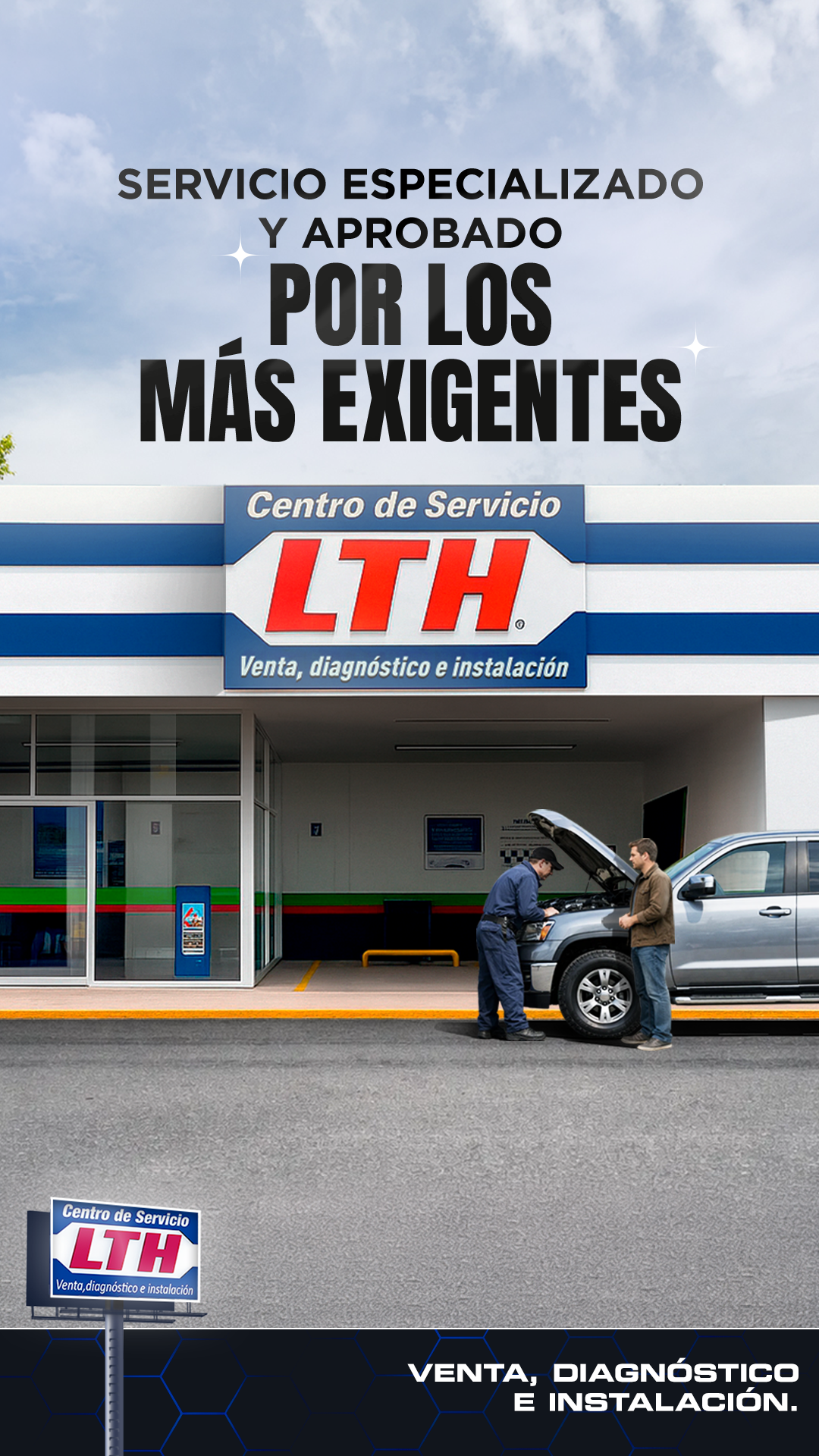 Baterías LTH Facebook ad