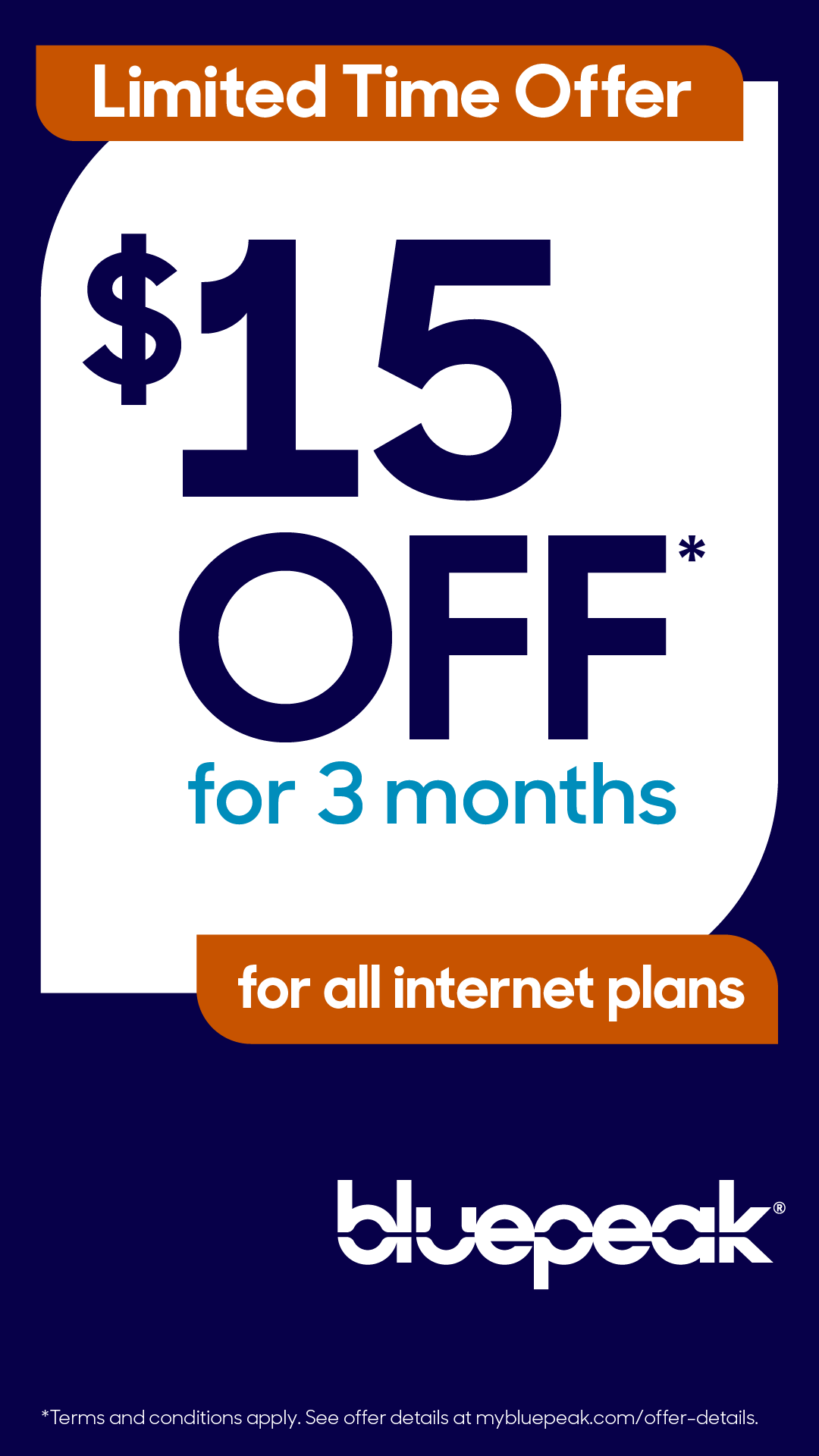 Bluepeak Facebook ad