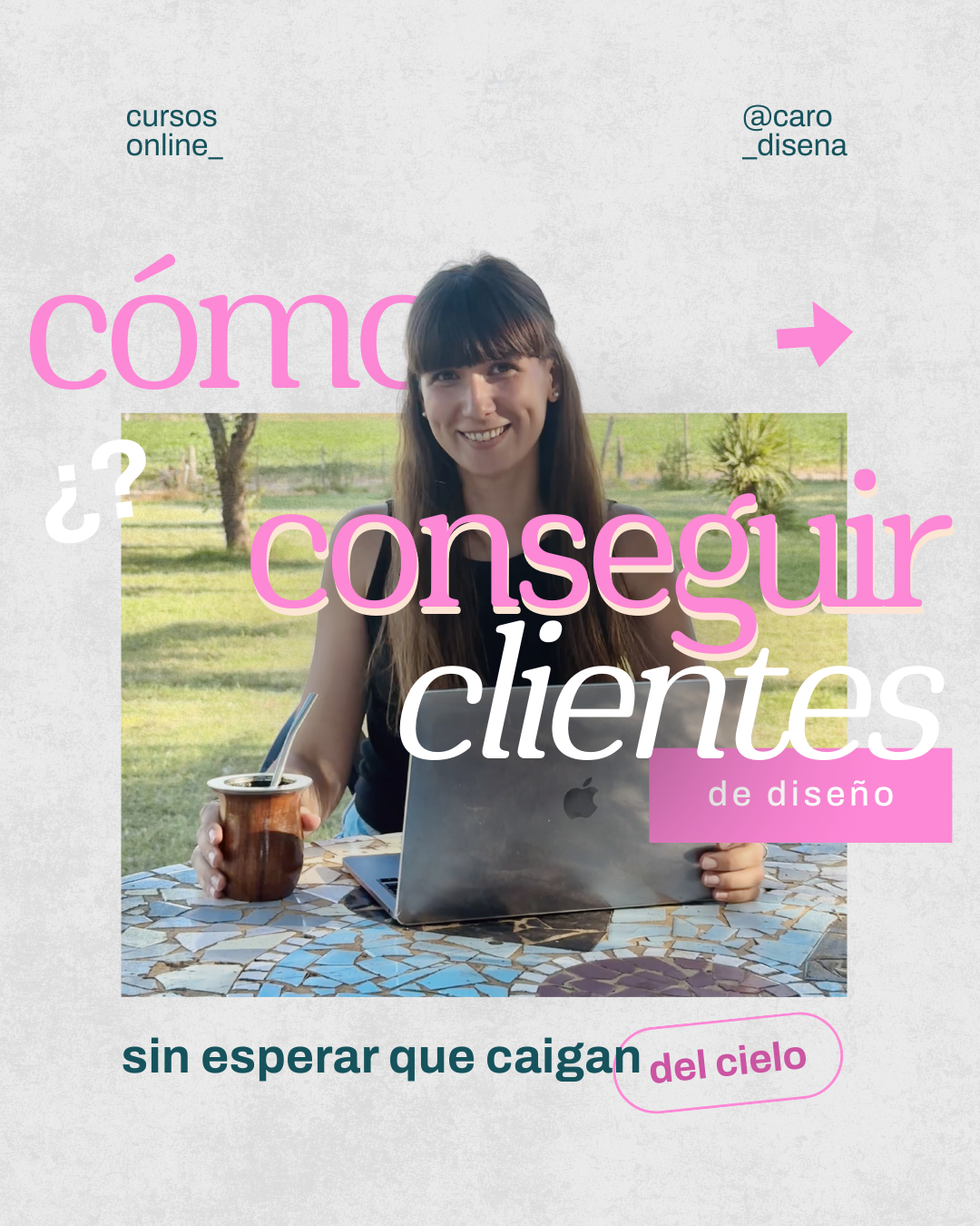 Caro Diseña Facebook ad: ¿Querés conseguir tus primeros clientes de diseño sin…