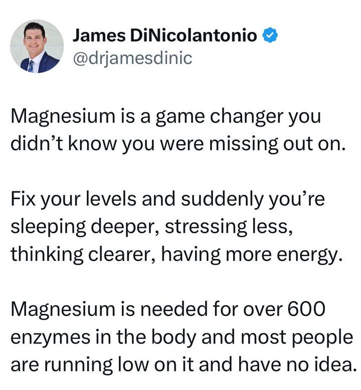 Dr. James DiNicolantonio Facebook ad