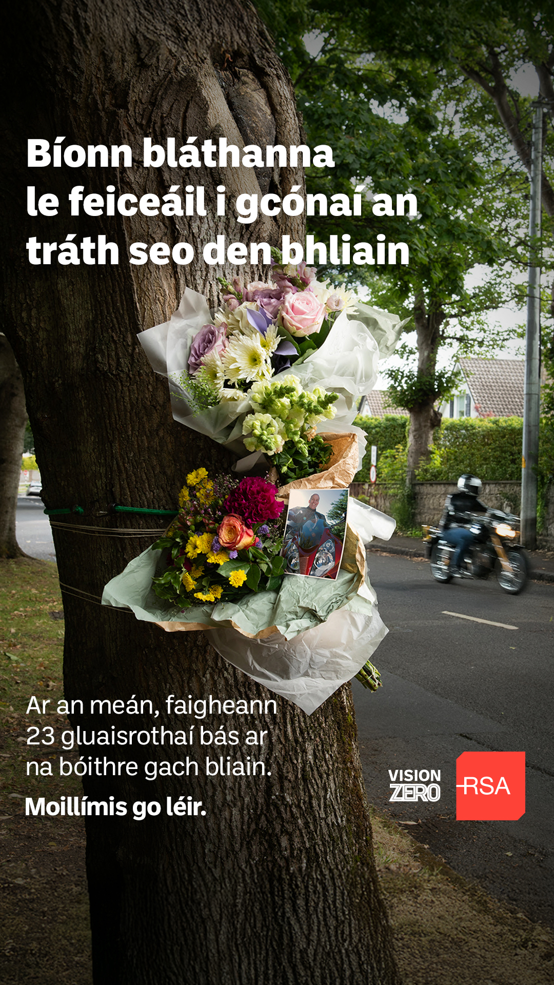 Road Safety Authority Ireland Facebook ad