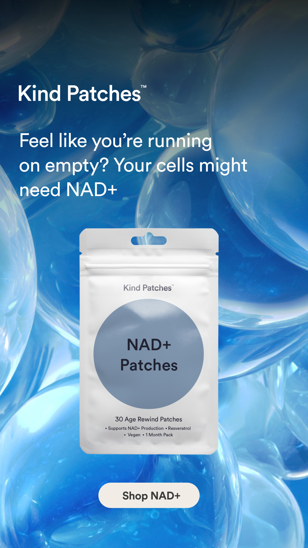 Kind Patches Facebook ad