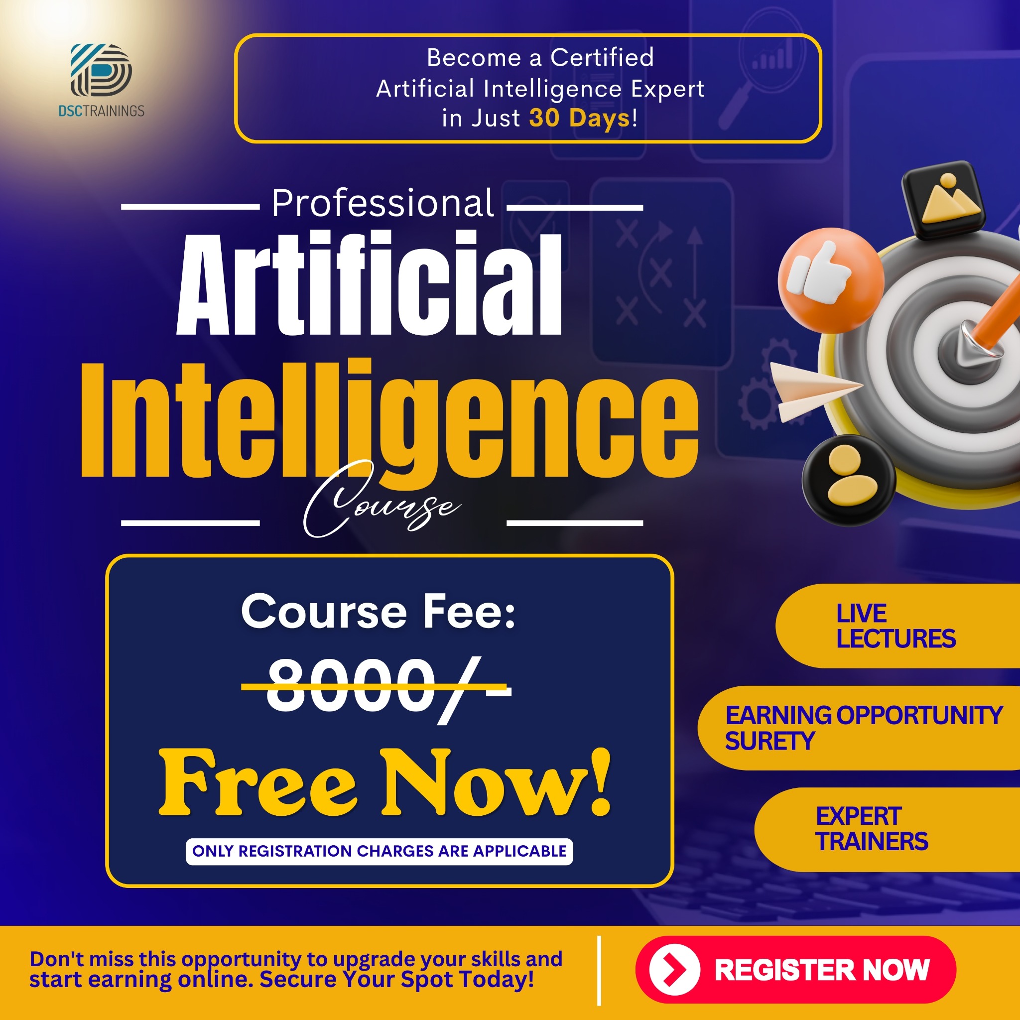 Skills founder Facebook ad