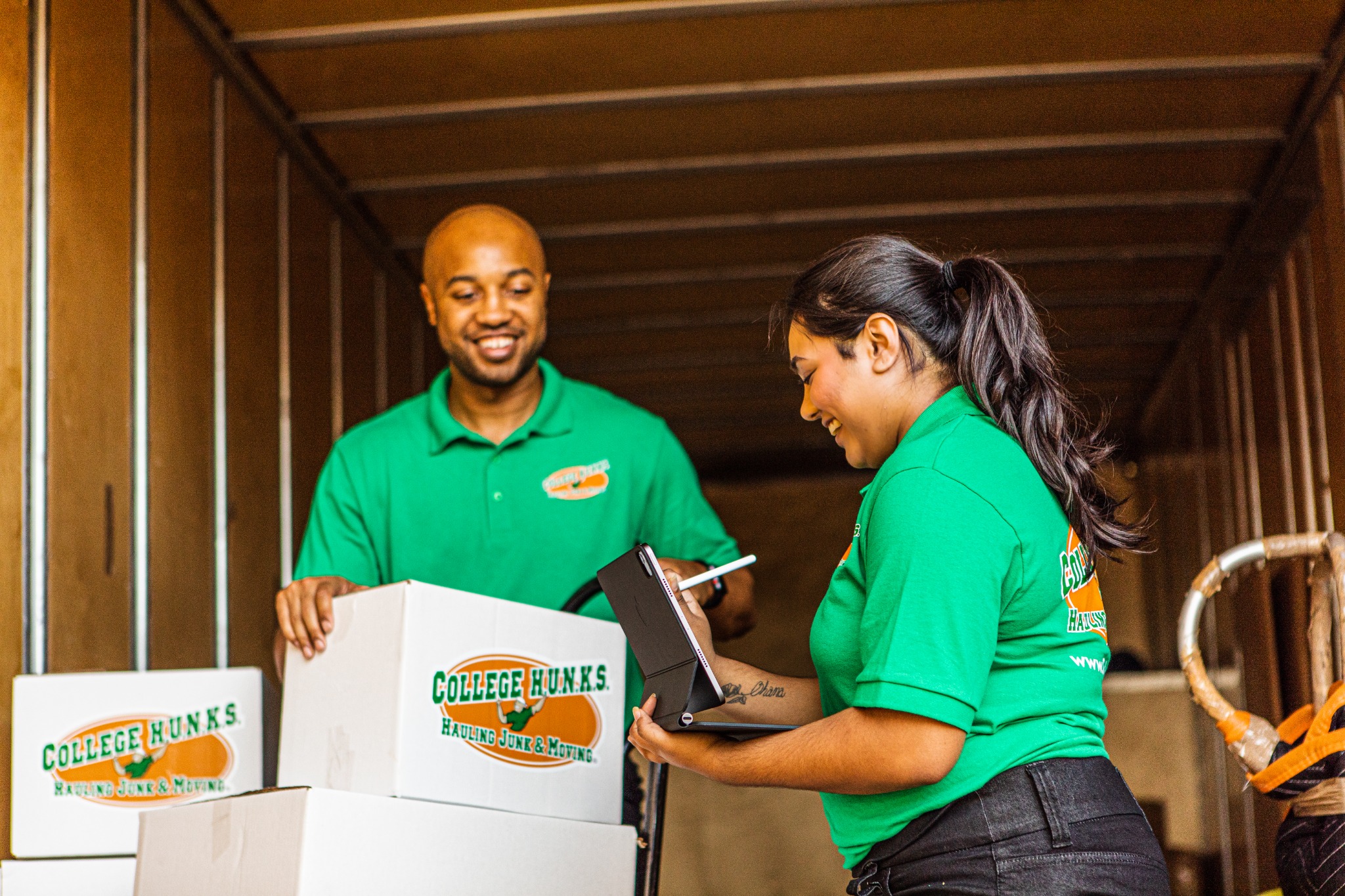College Hunks Hauling Junk and Moving South Denver Facebook ad