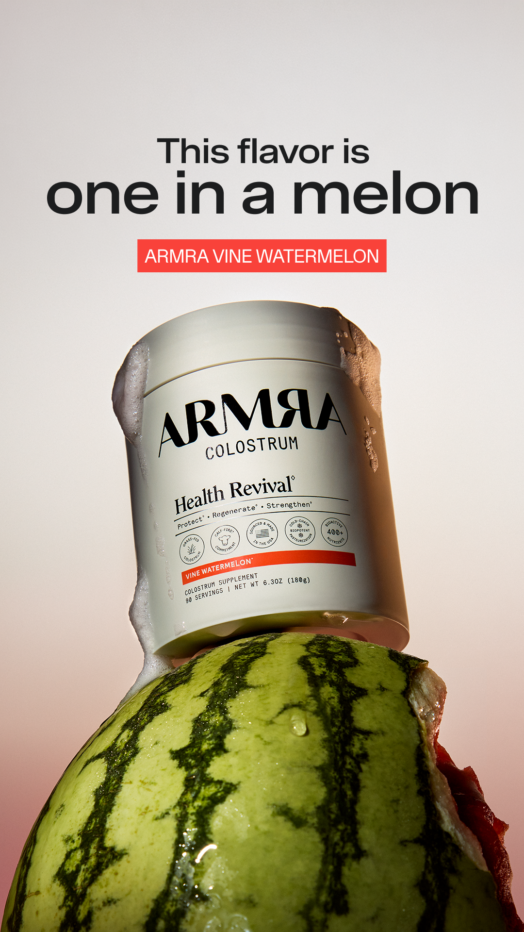 ARMRA Facebook ad