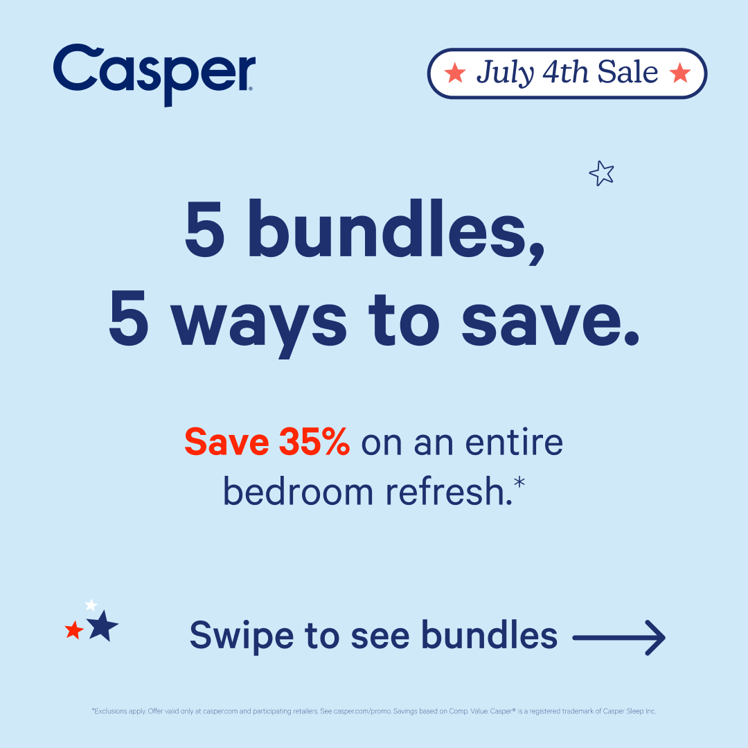 Casper Facebook ad