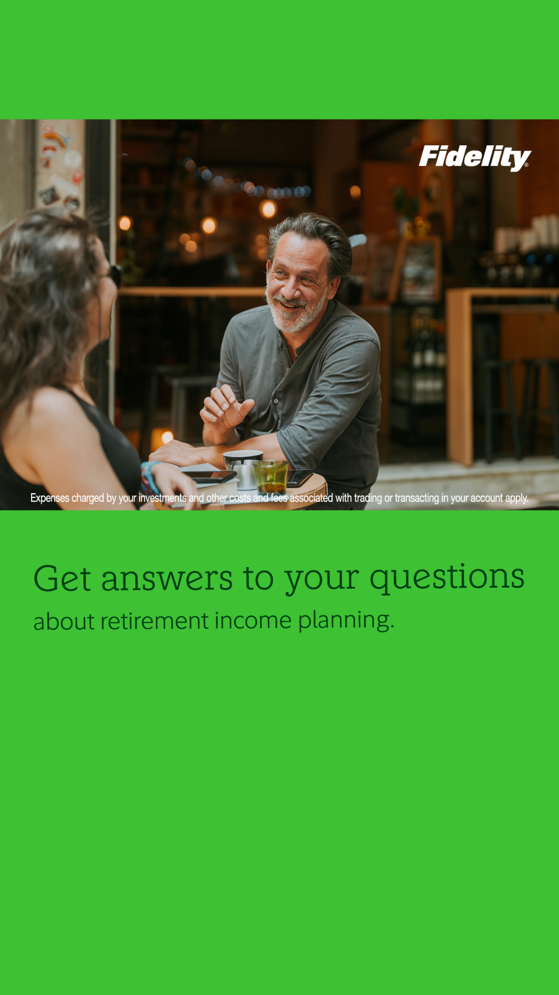 Fidelity Investments Facebook ad