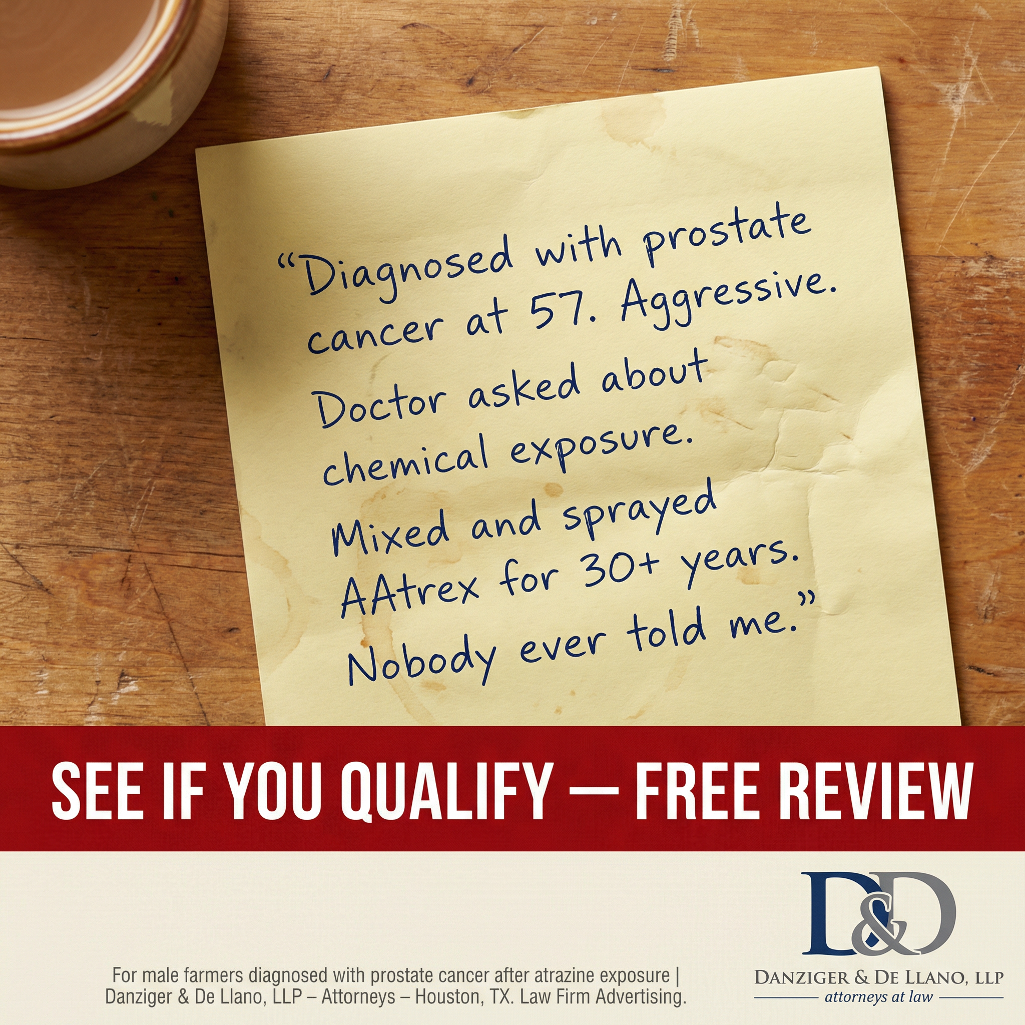 Cancer-Claims.com Facebook ad