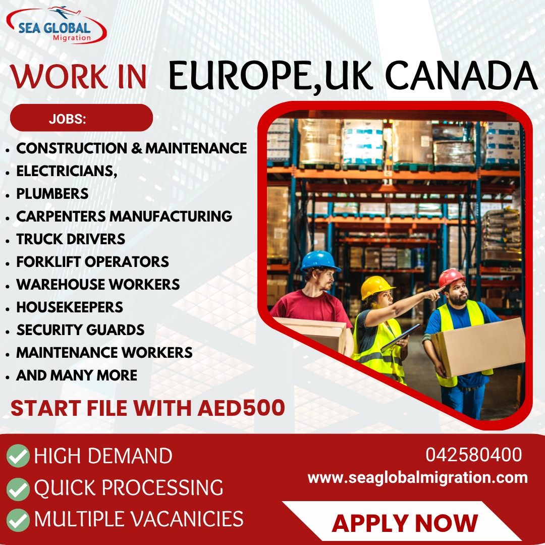 Sea Global Migration Facebook ad: International Work Opportunities