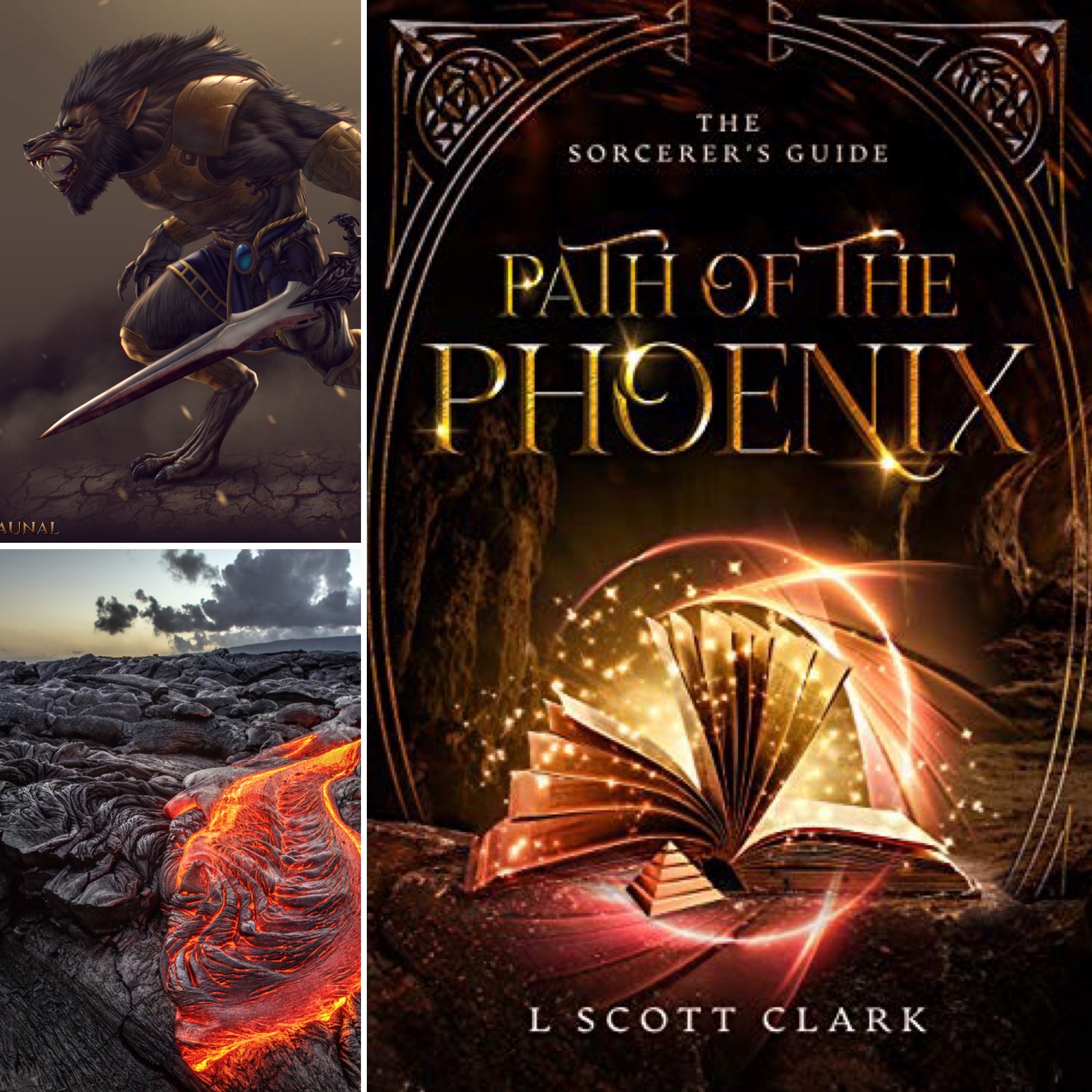 L. Scott Clark - Author Facebook ad: Path of the Phoenix: The Sorcerer's Guide, Book 1