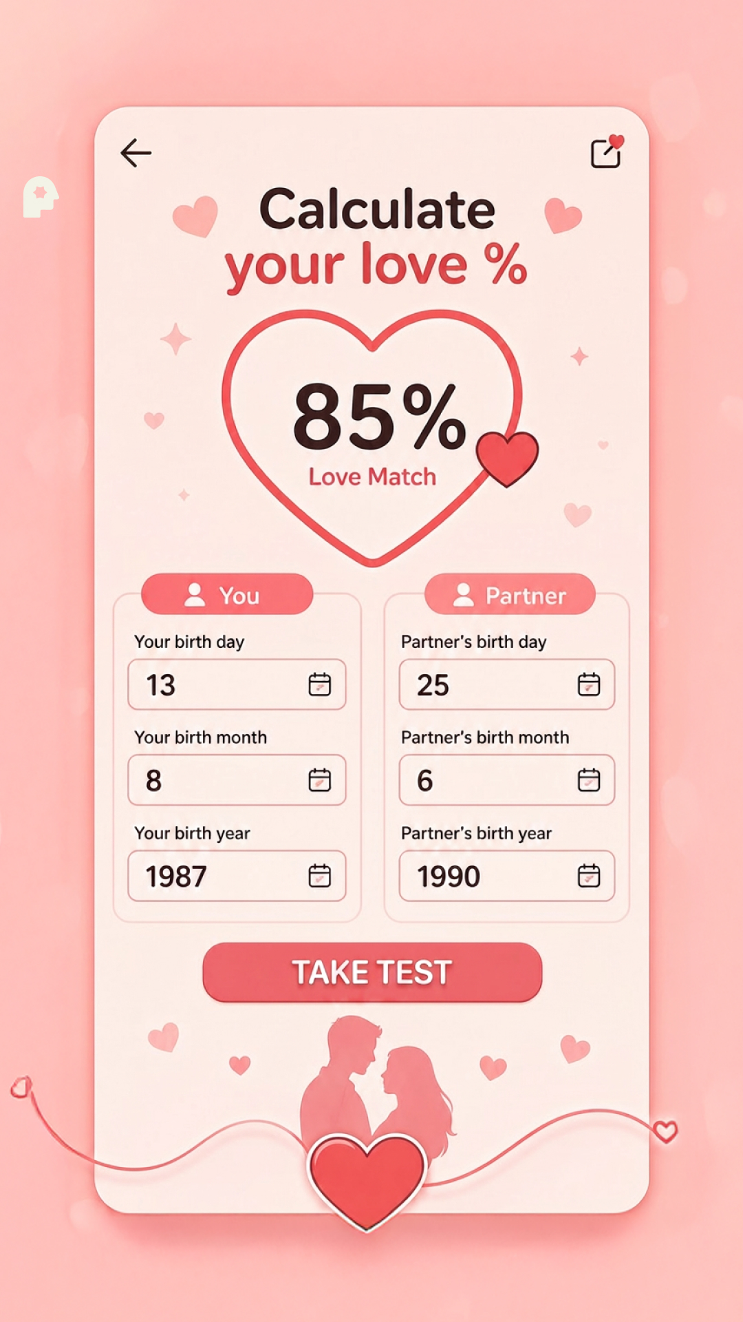 Nebula: Attract True Love Facebook ad: Is this real love or just another mistake?