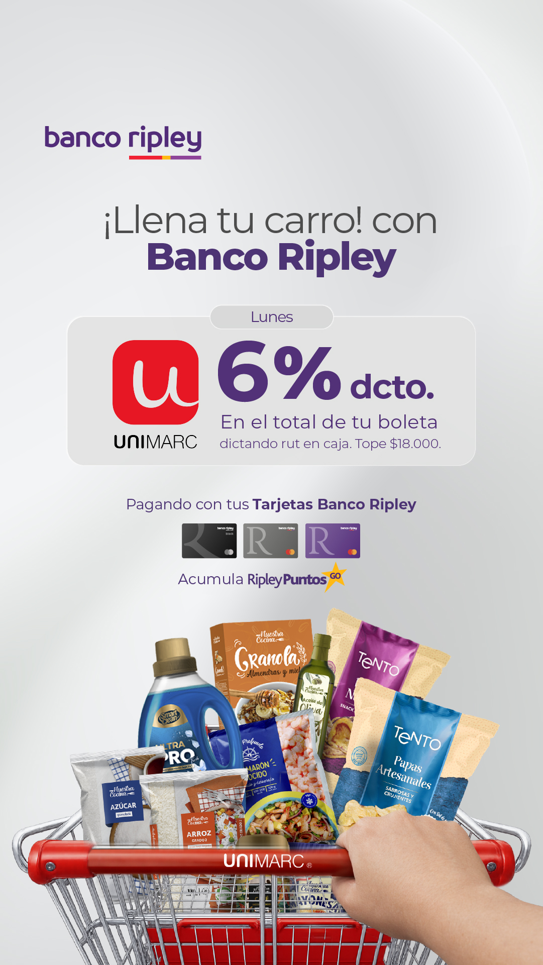 Banco Ripley Chile Facebook ad