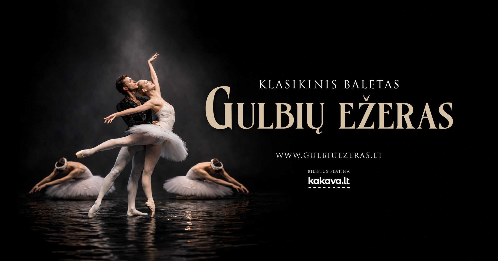 Makroconcert Facebook ad: Klasikinis baletas Gulbių ežeras | Palanga