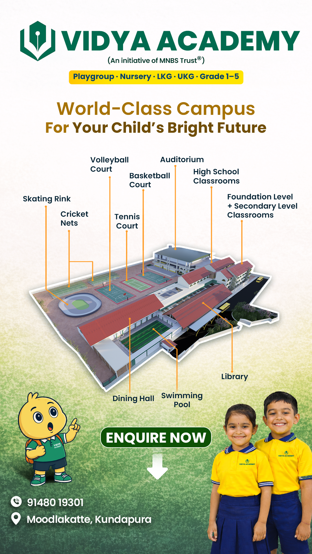 Vidya Academy, Kundapura Facebook ad from May 6, 2026