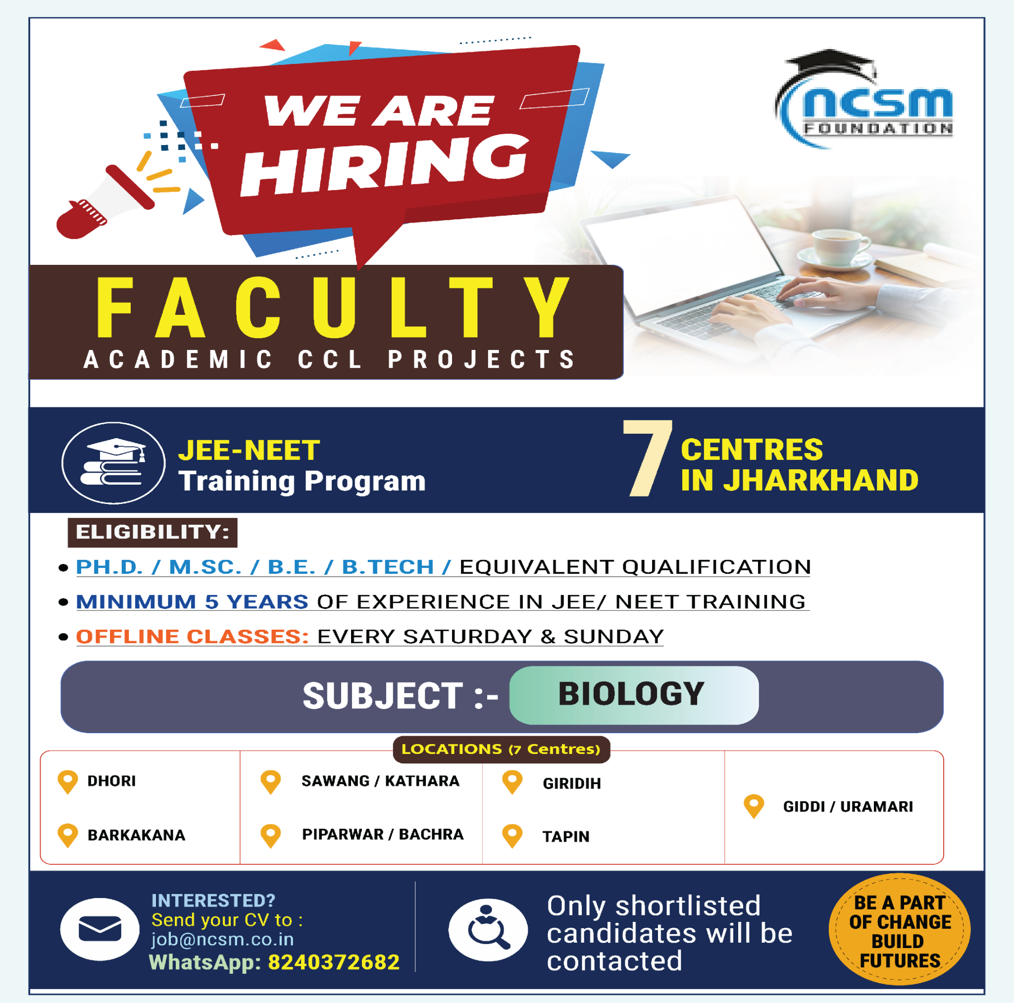 NCSM Foundation Facebook ad