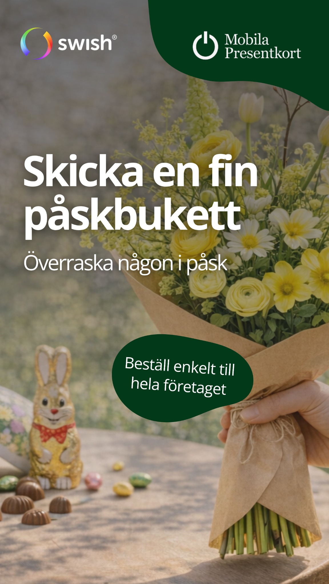 Mobila Presentkort Facebook ad from Mar 23, 2026