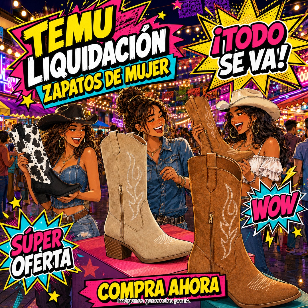 Temu Mexico Facebook ad