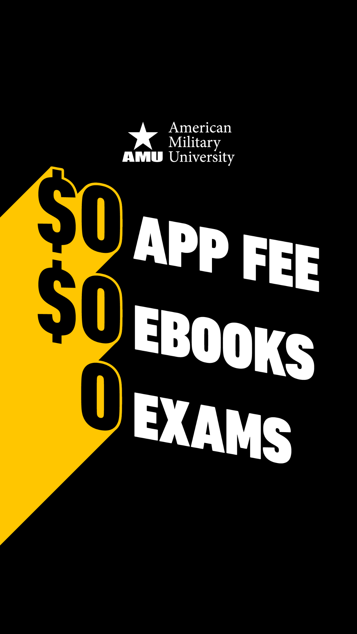 American Military University Facebook ad