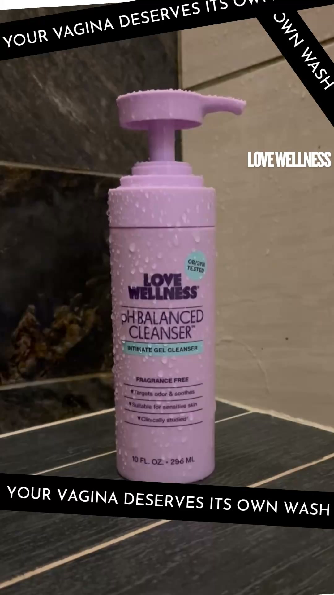 Love Wellness Facebook ad: Trusted By Over 4 Million Women