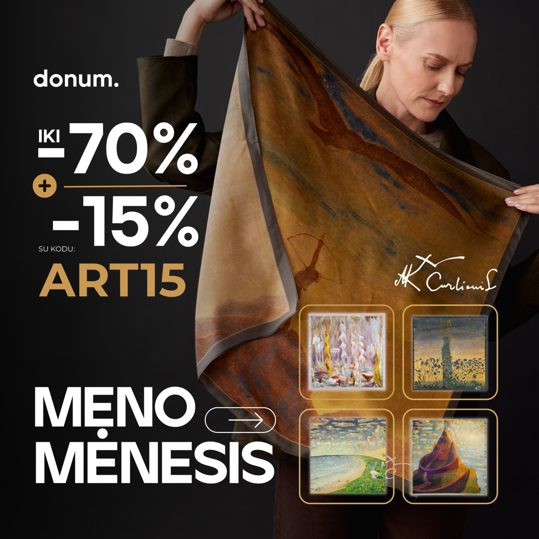 donum. Facebook ad: Atraskite savo šedevrą