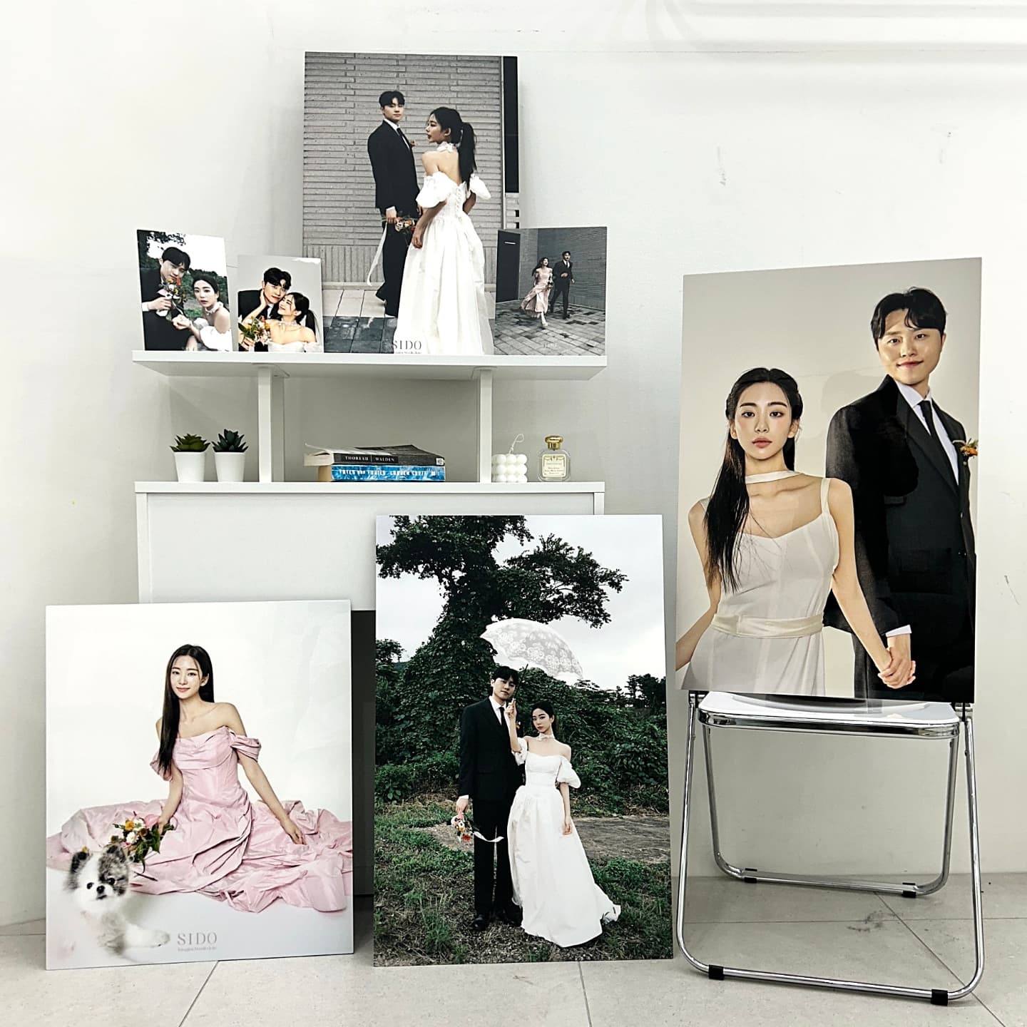 Framefriend Facebook ad: 특별한 웨딩사진을 더욱 예쁘게