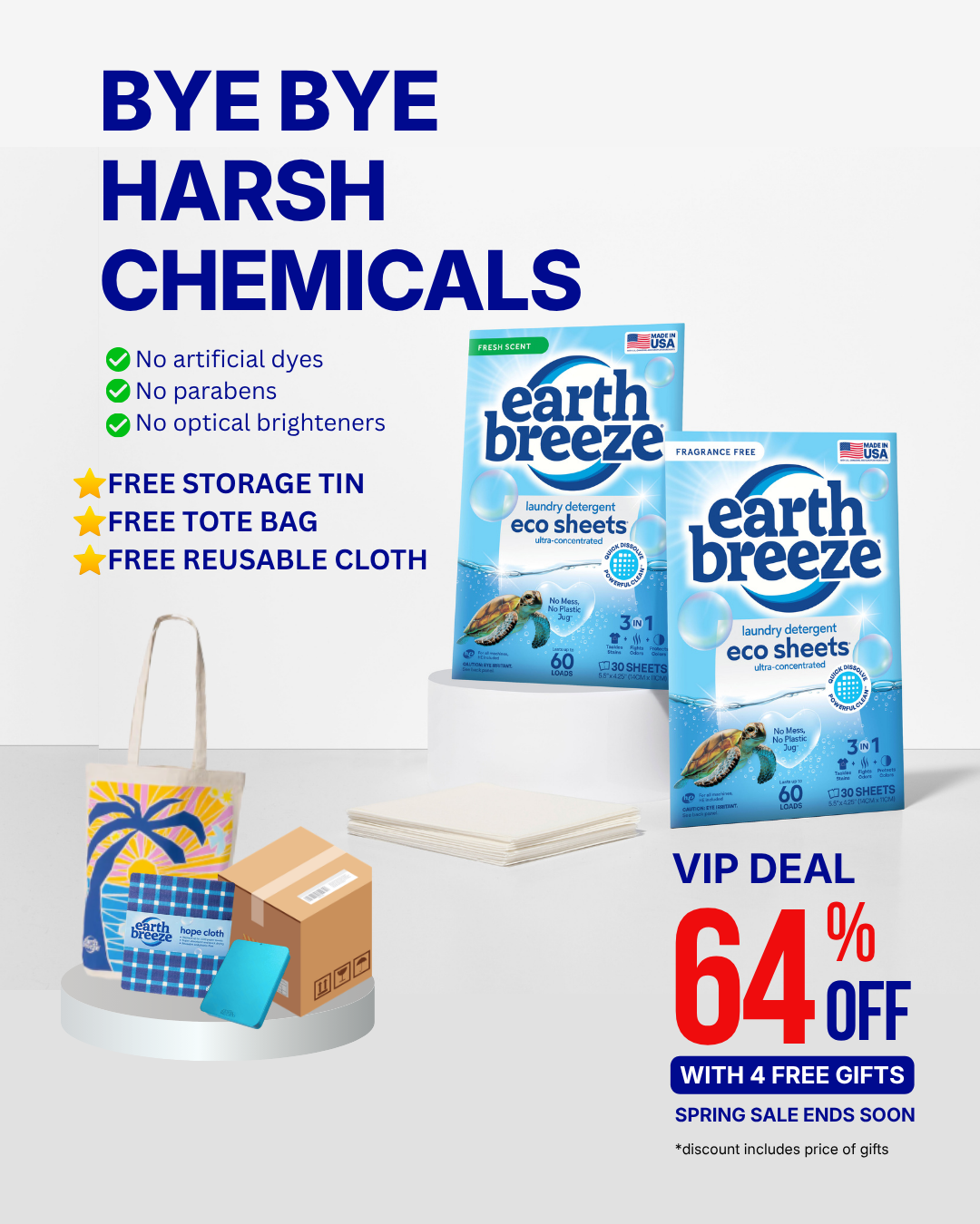 Earth Breeze Facebook ad