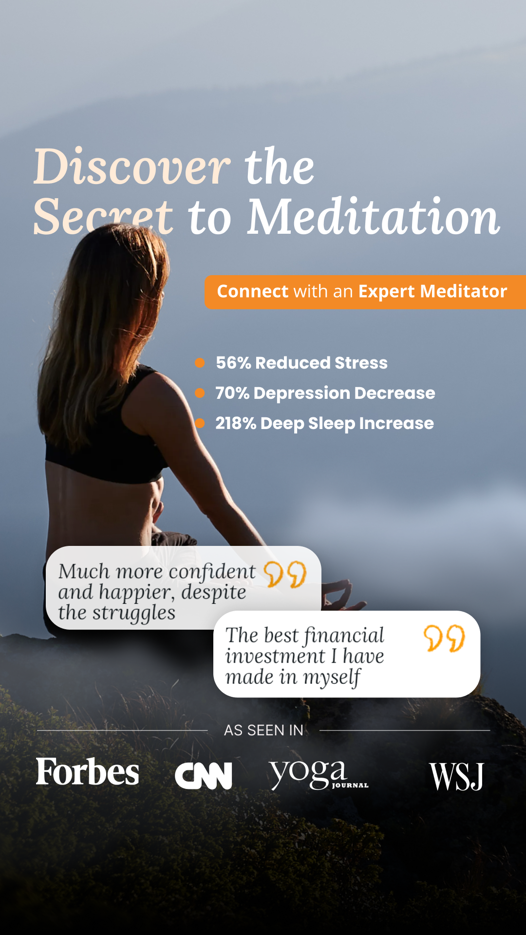 The Art of Living Facebook ad