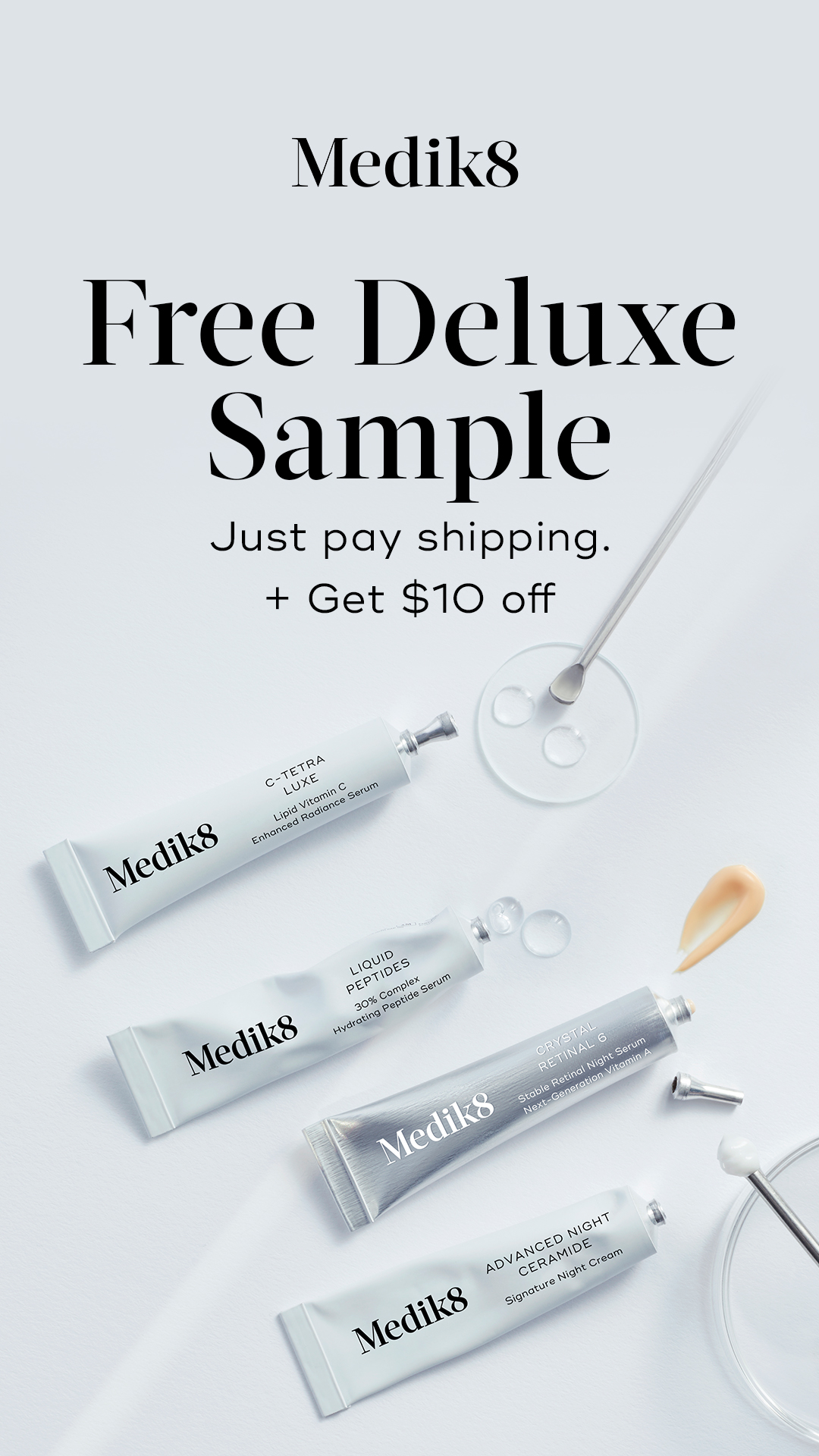 Medik8 Facebook ad