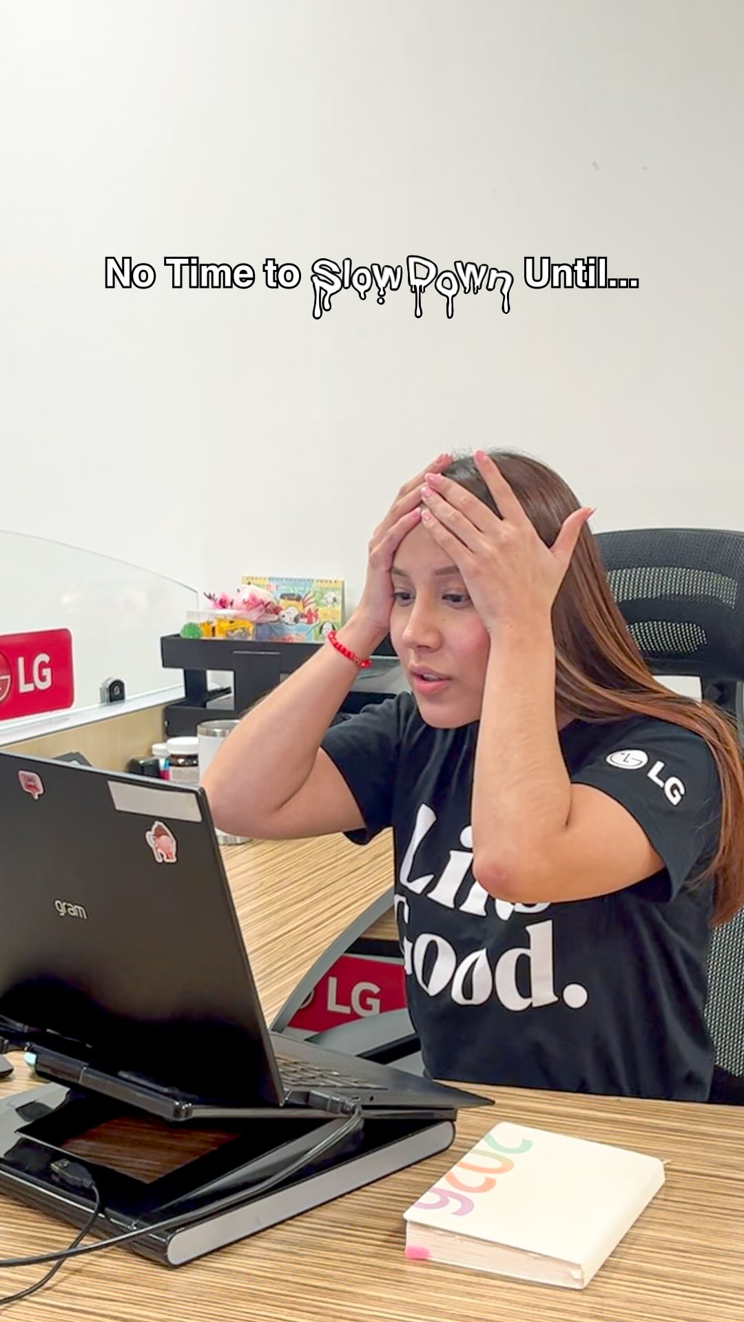 Ángela garcía Facebook ad: Doing the most deserves a little doing nothing