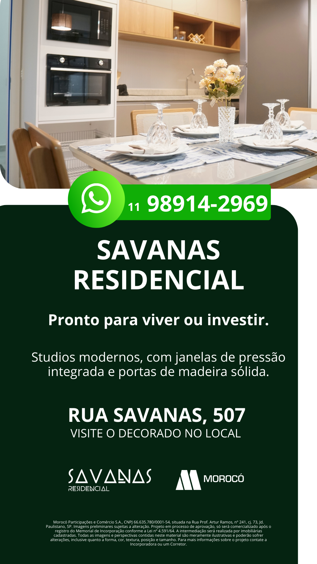 Morocó Desenvolvimento Imobiliário Facebook ad from Dec 23, 2025
