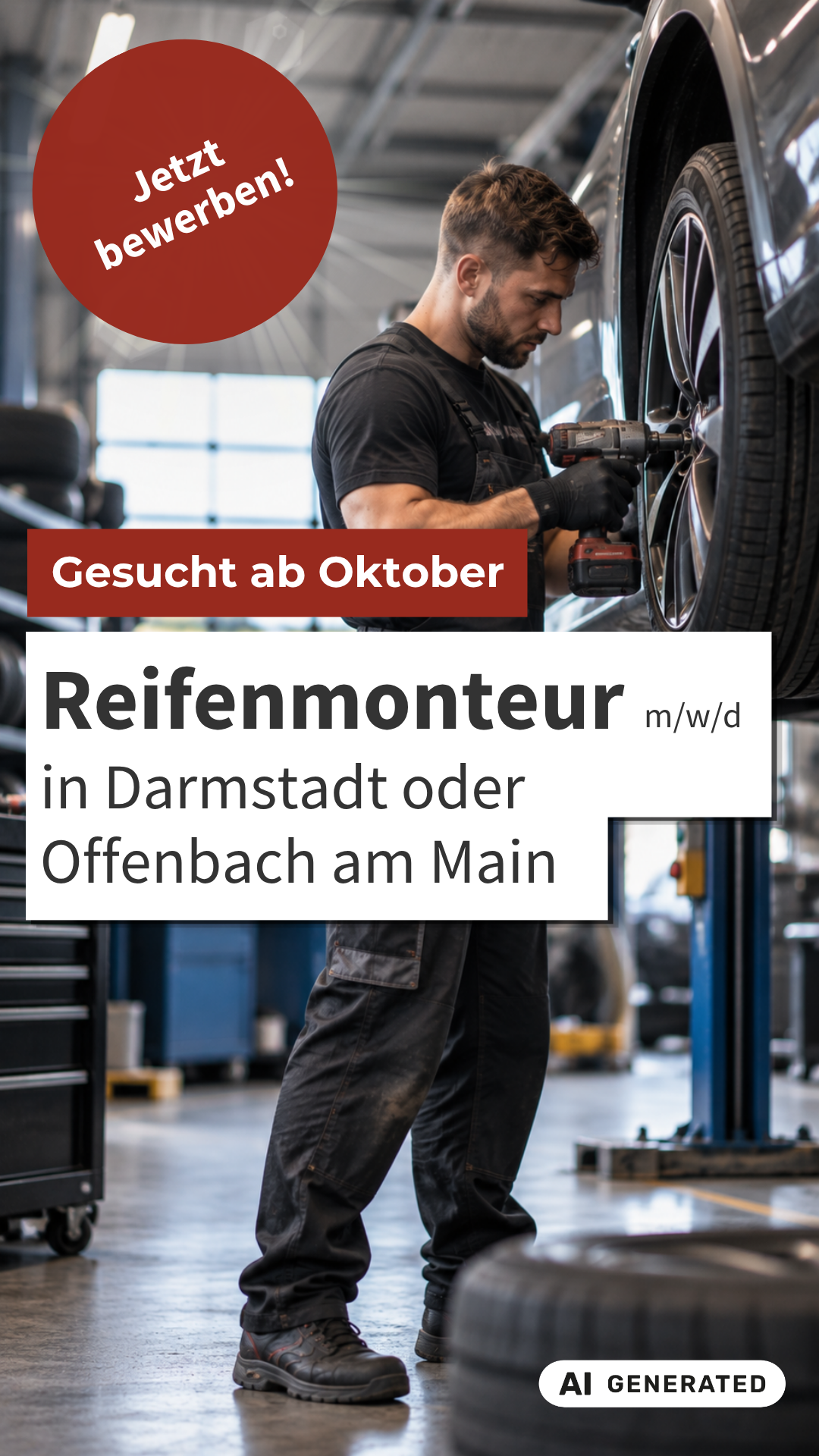 BUHL Personal Facebook ad: Langfristiger Einsatz mit Übernahmeoption