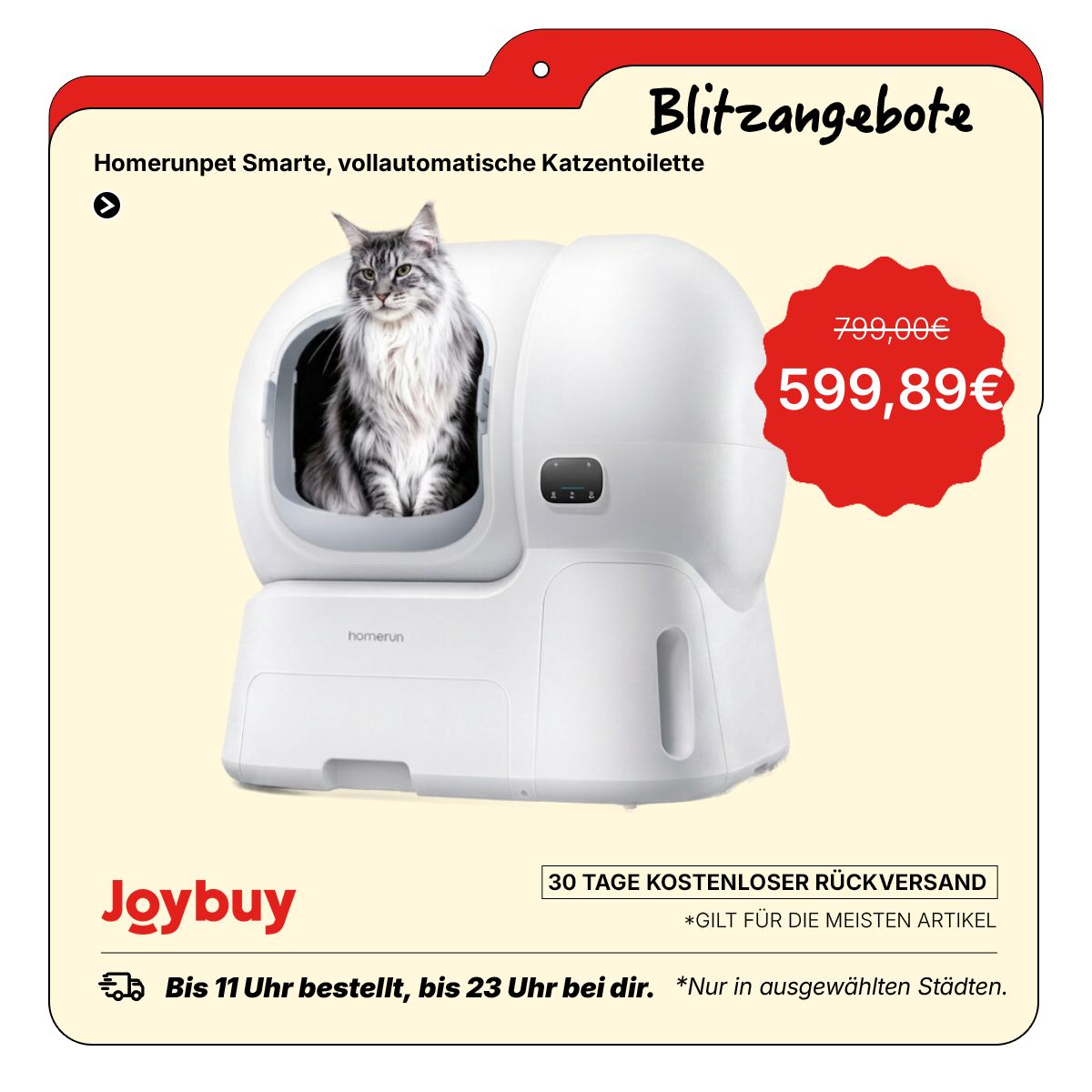 Joybuy Deutschland Facebook ad