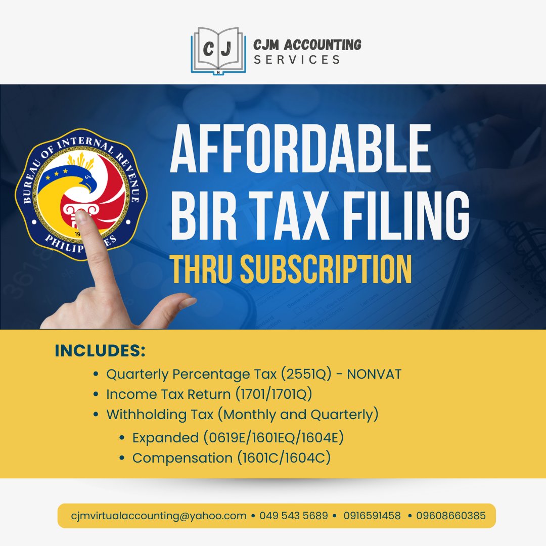CJM Accounting Services Facebook ad