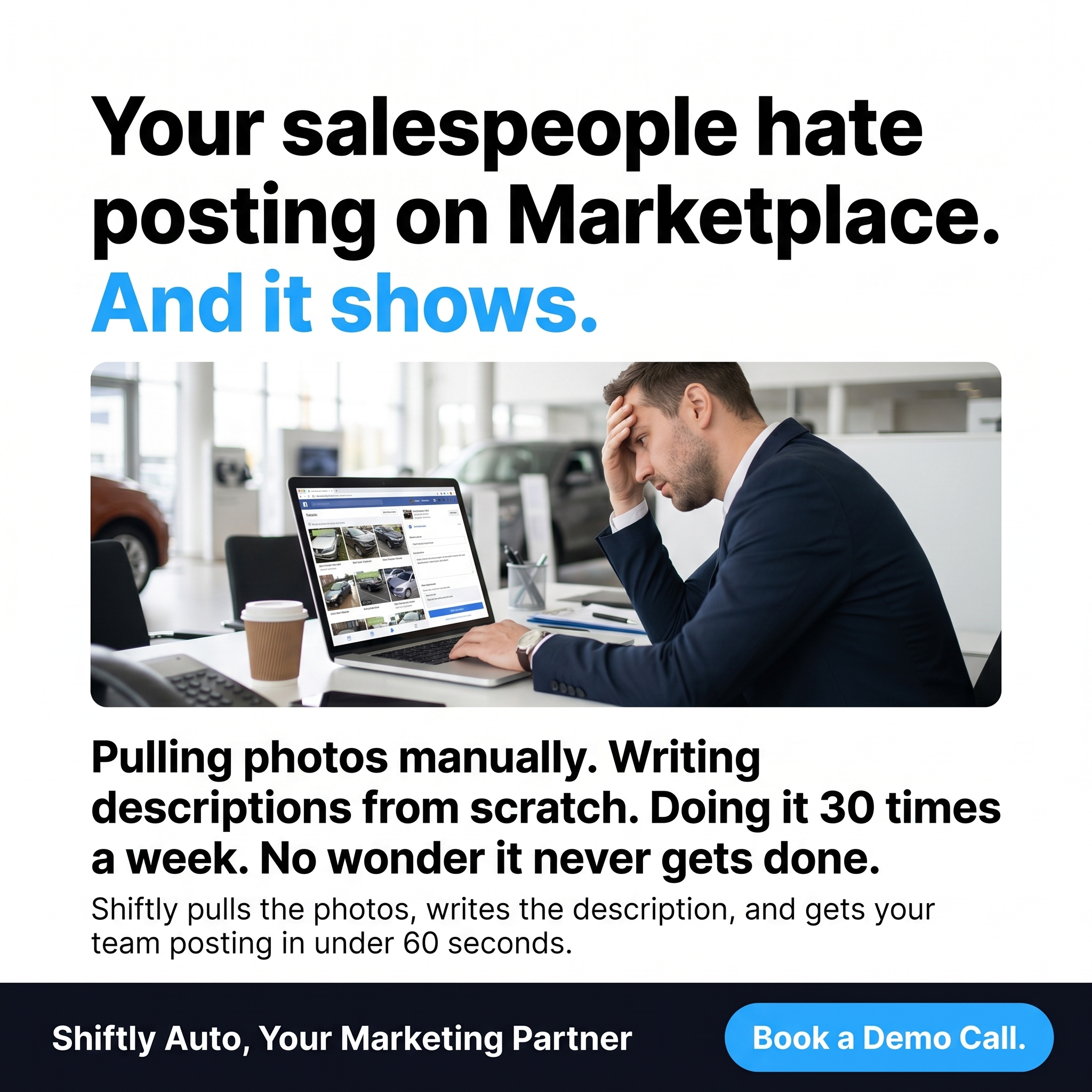 Shiftly Facebook ad