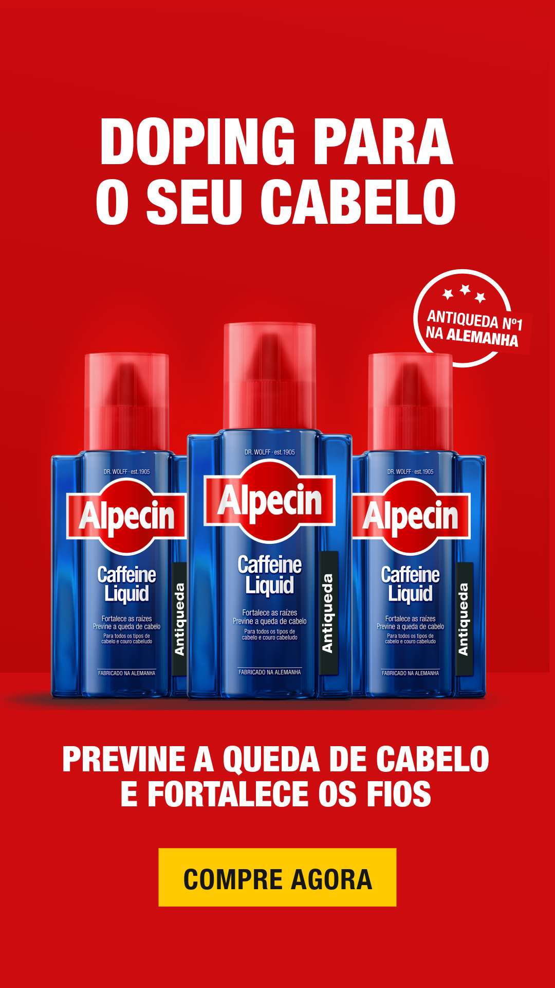 Alpecin Brasil Facebook ad