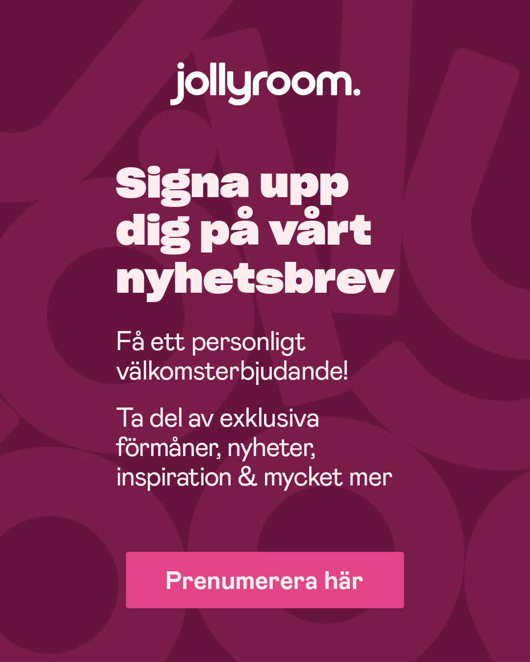 Jollyroom.se Facebook ad