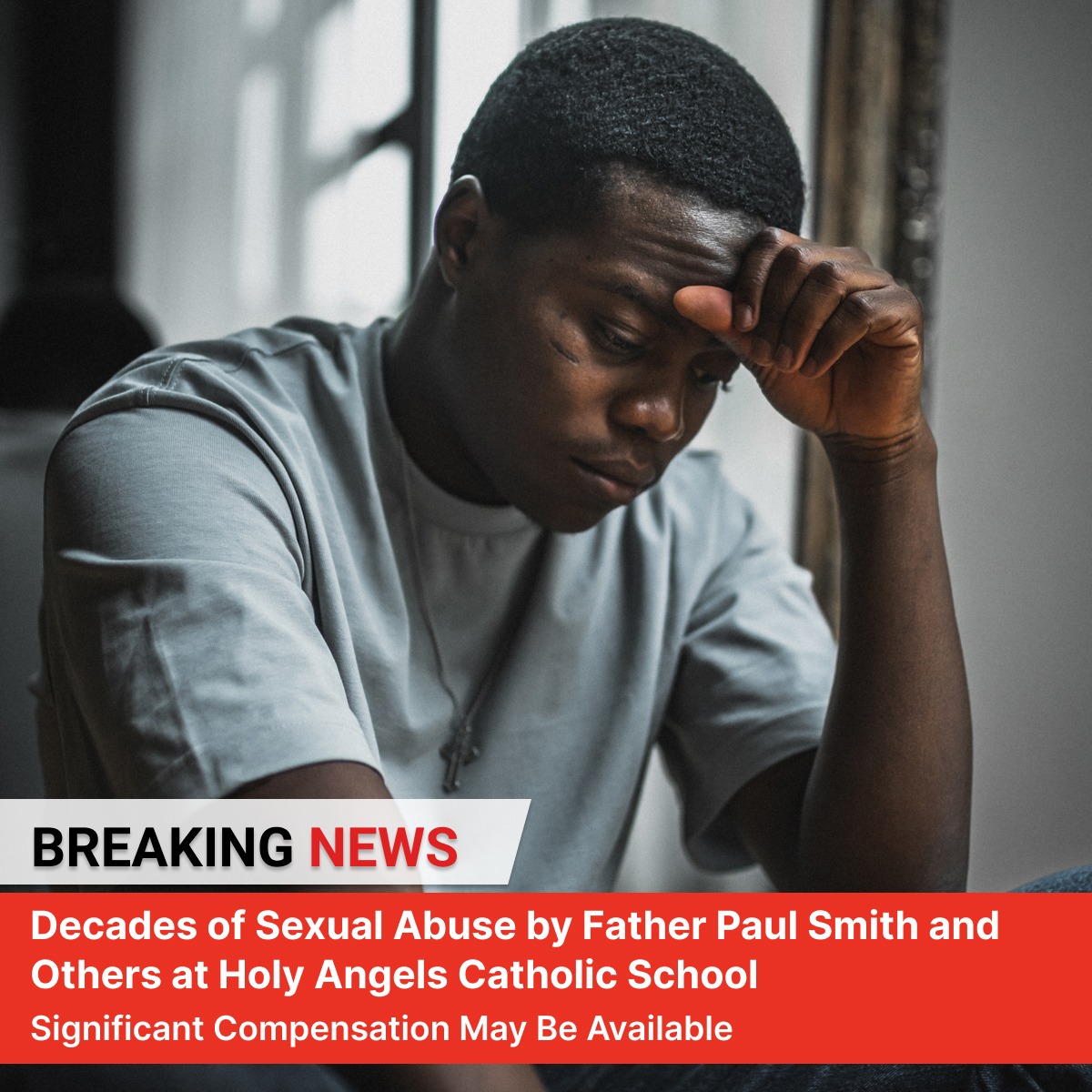 Holy Angels Catholic School Sex Abuse Claims Facebook ad
