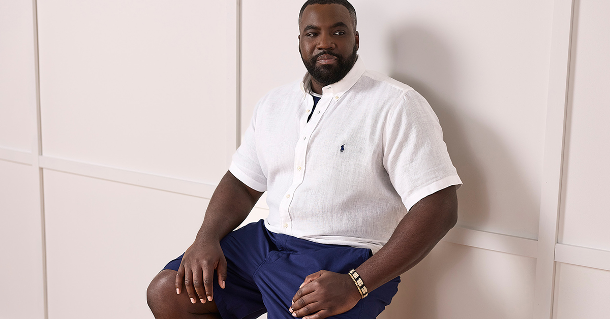 DXL Big + Tall Facebook ad