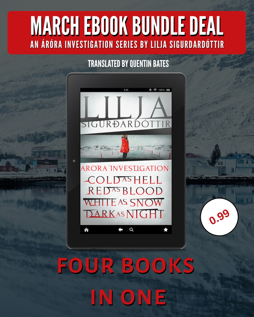 Orenda Books Facebook ad: ALERT!