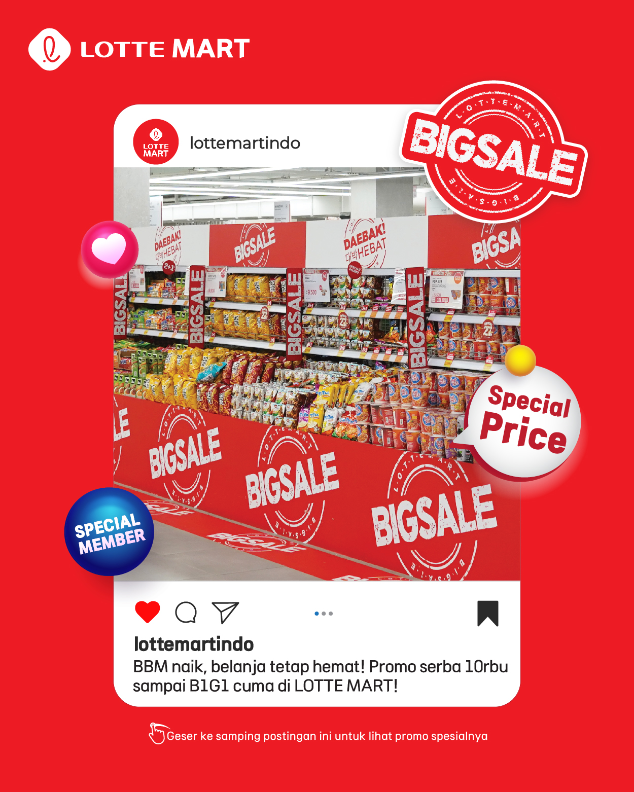 LOTTE MART Indonesia Facebook ad