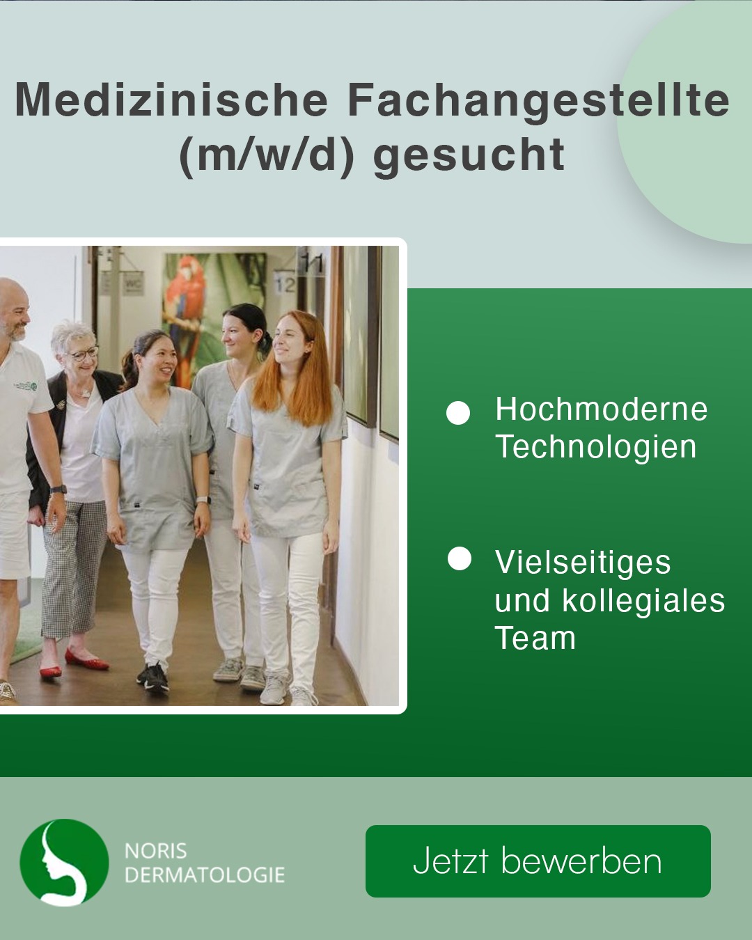 Noris Dermatologie Facebook ad