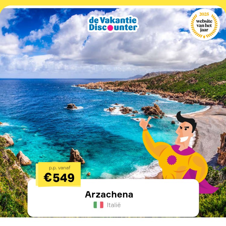 de VakantieDiscounter Facebook ad