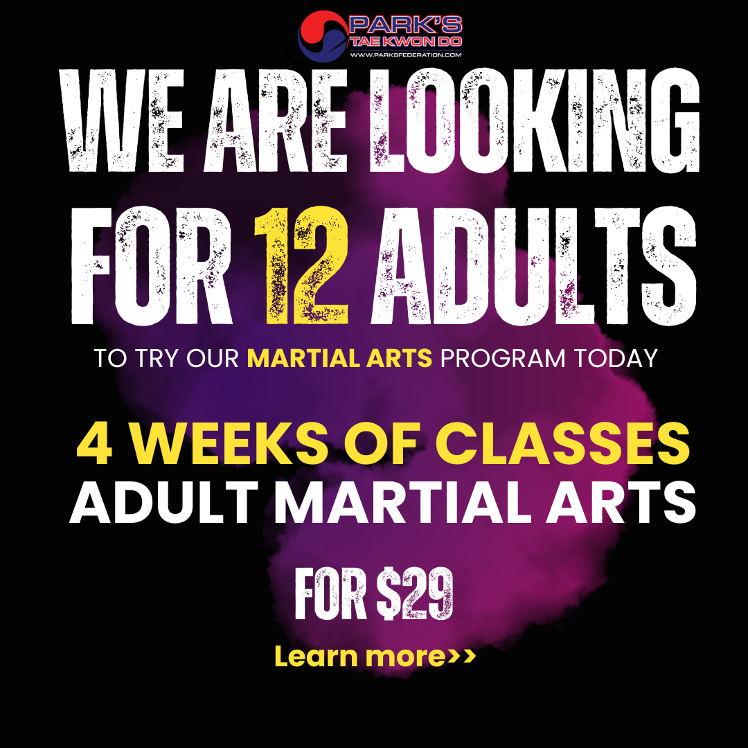 Parks Taekwondo Katy Facebook ad